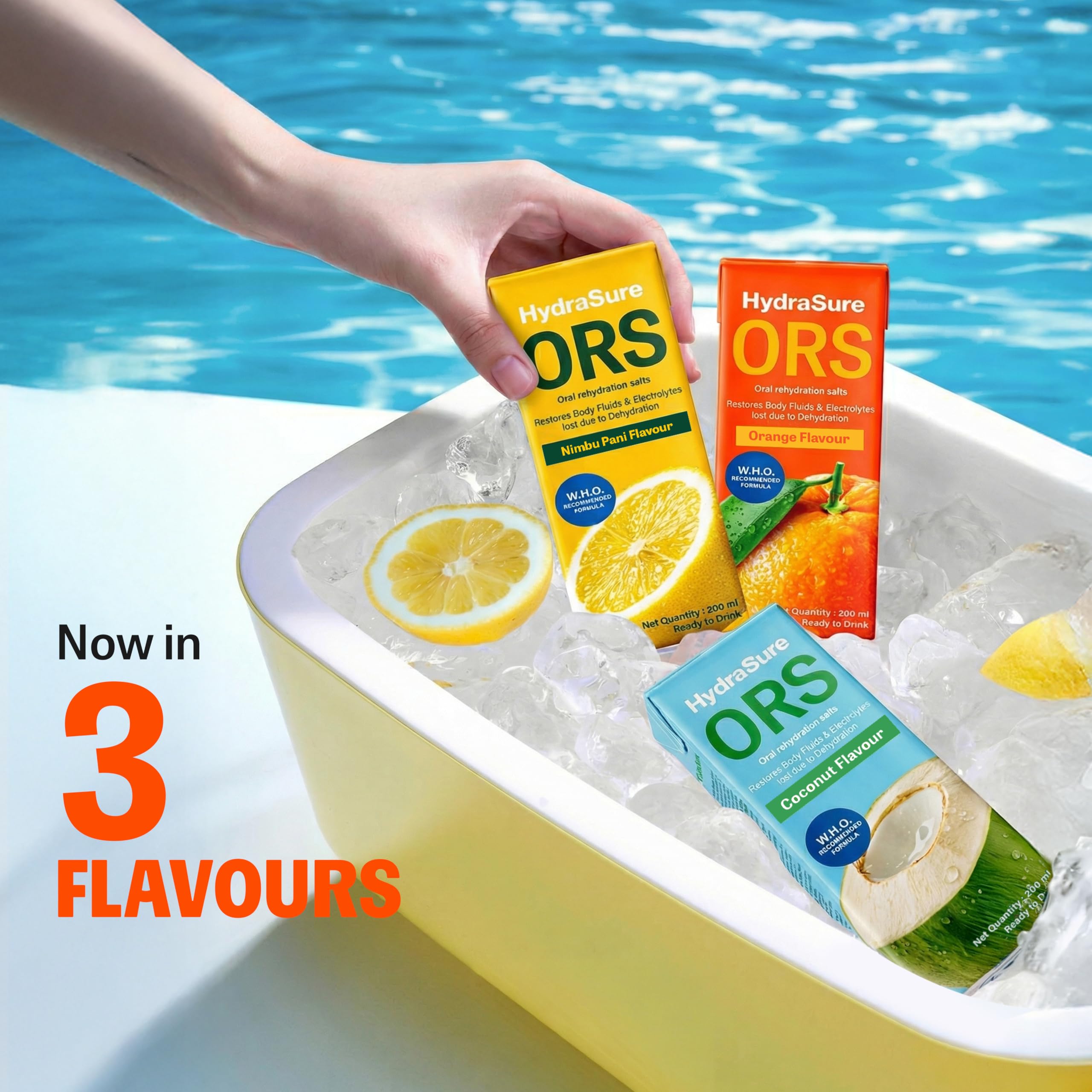 HydraSure Orange ORS Drink - 200 ml (Pack of 10) — Amazon image 8
