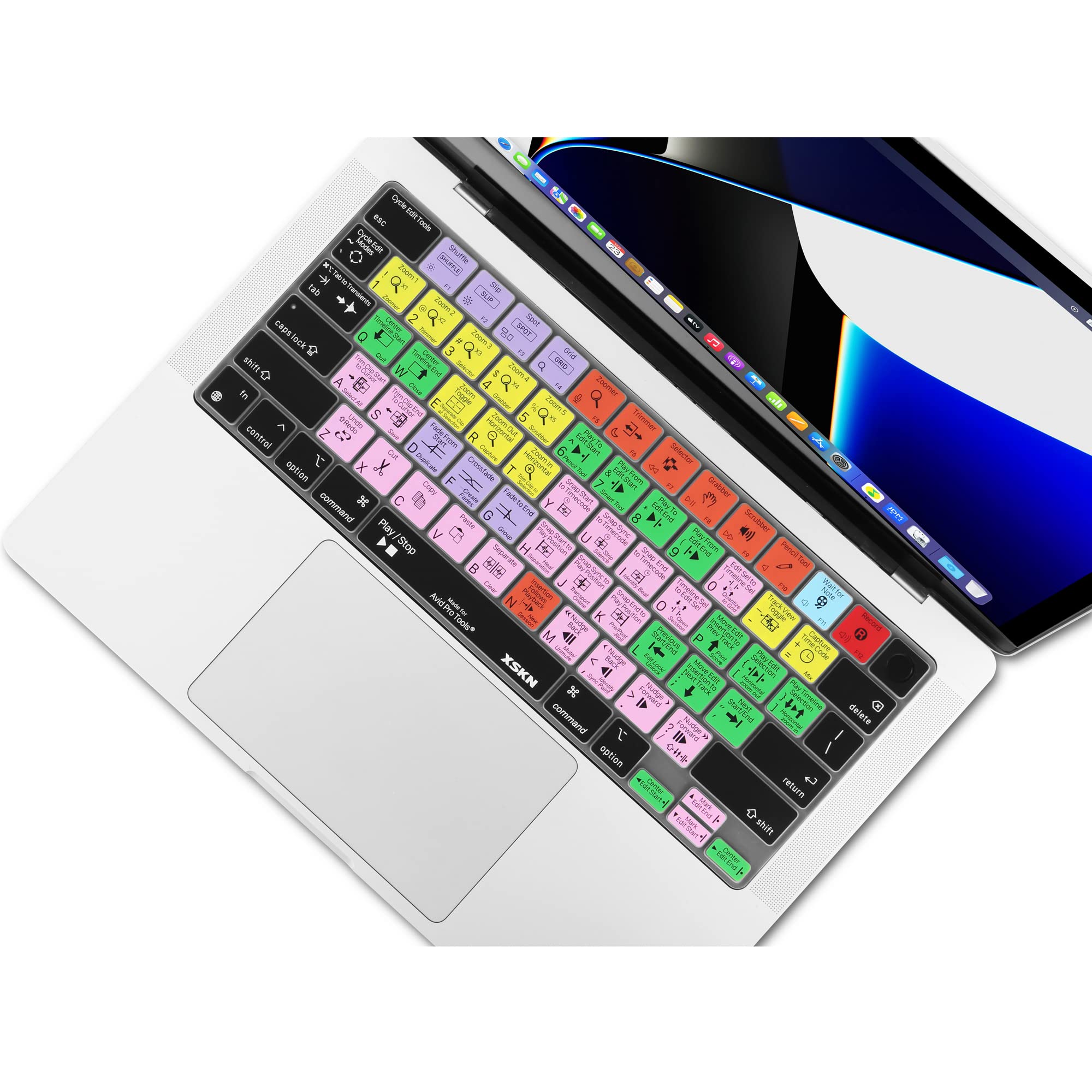 Amazon.com: XSKN Avid Pro Tools Function Shortcuts Hotkeys US