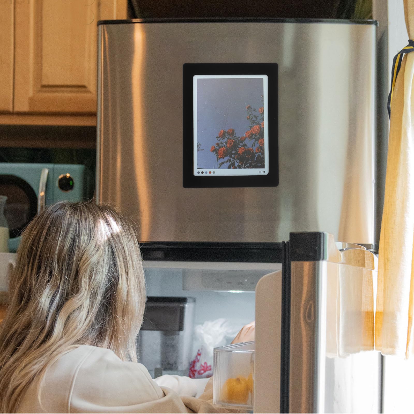 Lot De 3 Cadres Photo Magnétiques Pour Réfrigérateur, Magnétisme Super