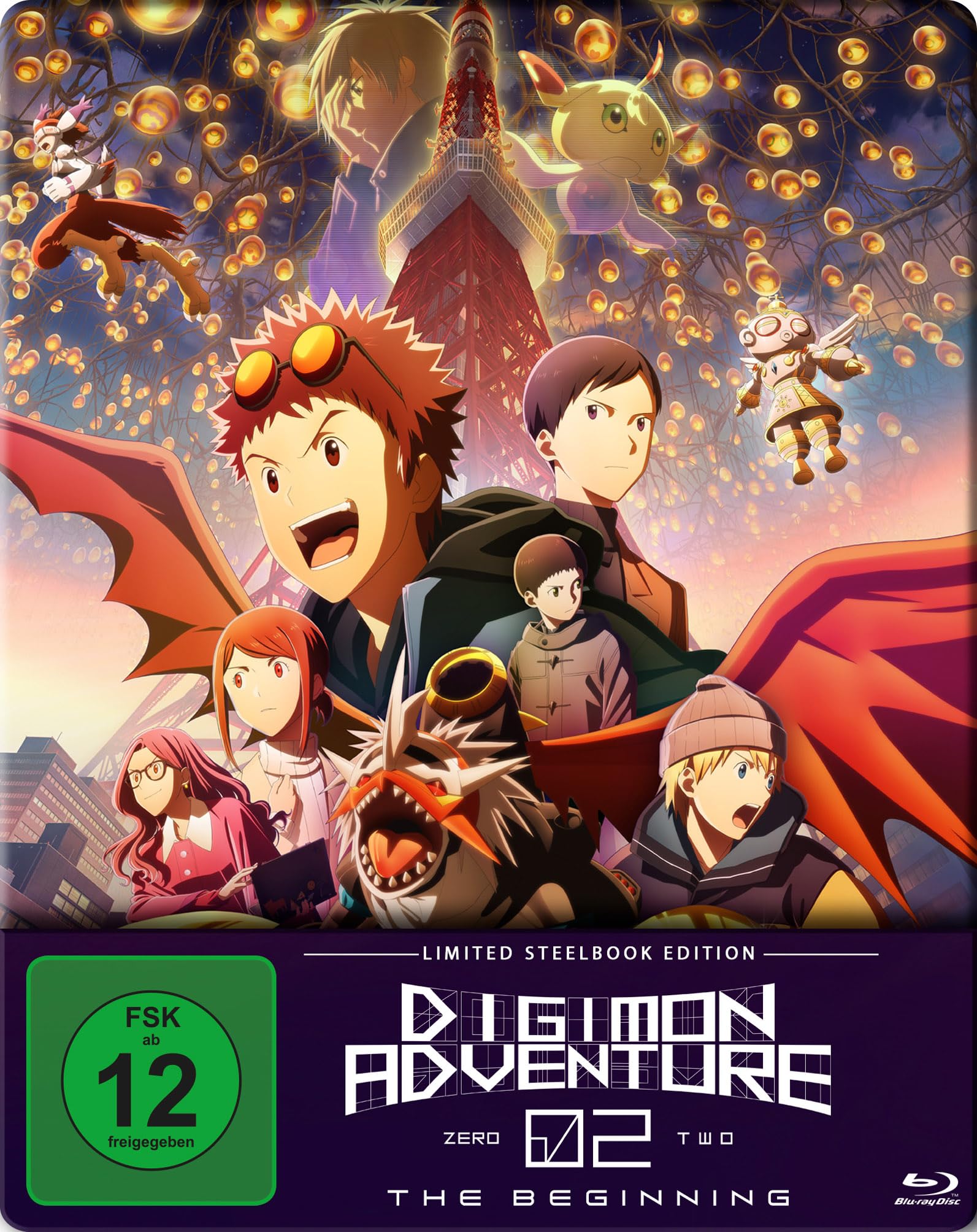 Digimon Adventure 02: The Beginning (Limited Steelbook Edition mit DigiMin) (Blu-ray)