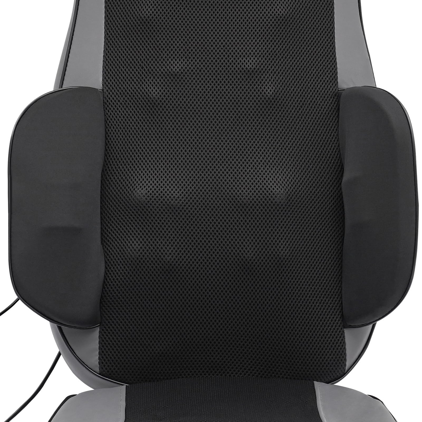 Massagesitzauflage Geräuscharm Massageauflage mit 3 Massage-Modi und Vibrationsfunktion, Multifunktional Massagematte mit Wärmefunktion für Hause und Büro