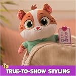 Vida The Vet, Popcorn Plush Toy, 7-Inch Tall Stuffed Animals with Super-Soft Fur, Kids Toys for Girls & Boys Ages 3 and up