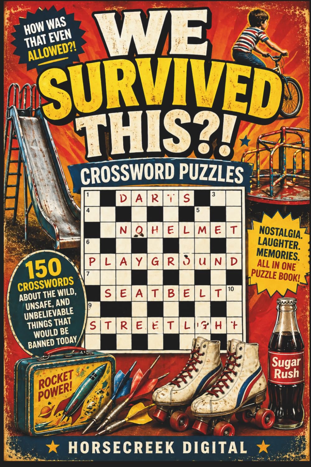 We Survived This?! Crossword Puzzles: 150 Crosswords About the Wild, Unsafe, and Unbelievable Things That Would Be Banned Today