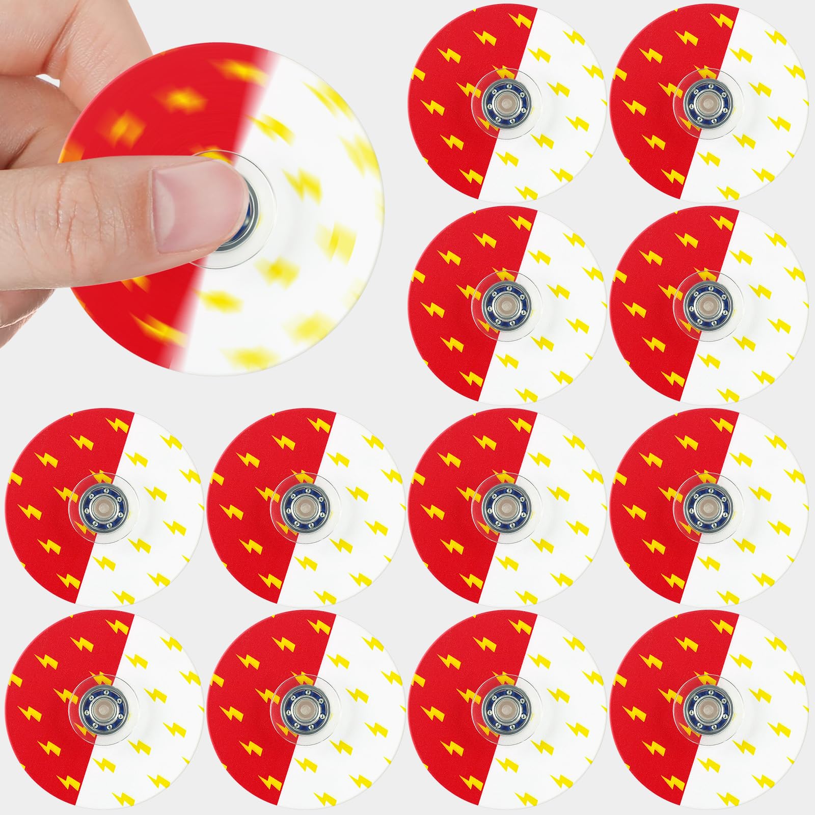 View 1 of 12PCS Cartoon Animation Fidget Spinners, Party Favors & Goodie Bag Stuffers
