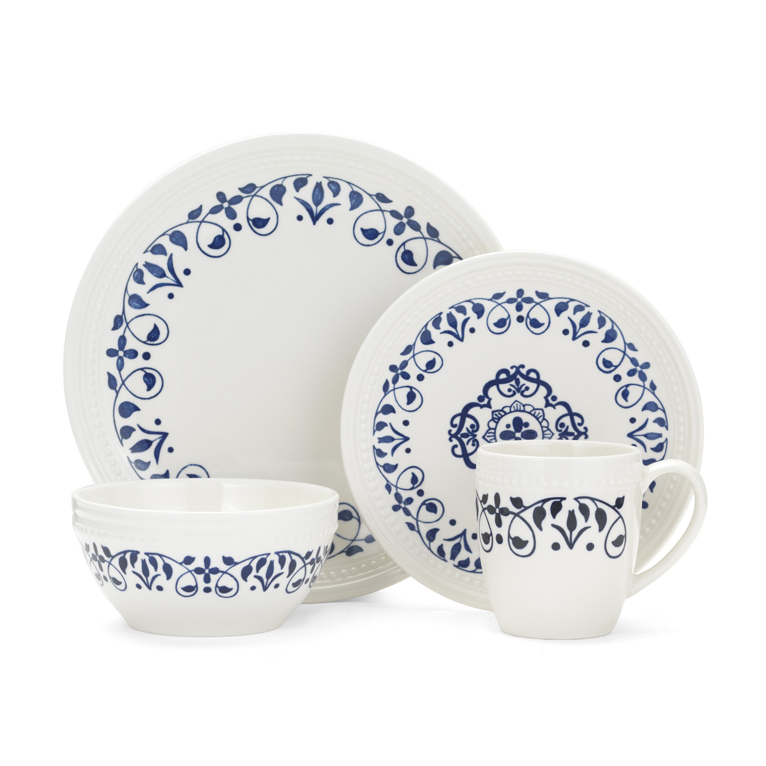 Buy Pfaltzgraff Alina 16Piece Dinnerware Set, Service for 4 Online at