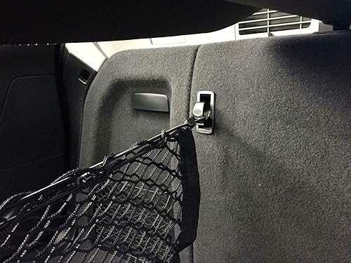 Miniatura 5 de Red de carga organizadora de maletero trasero para BMW X3 2011-2024 – Red de carga estilo sobre para SUV – Organizador de maletero de coche de malla
