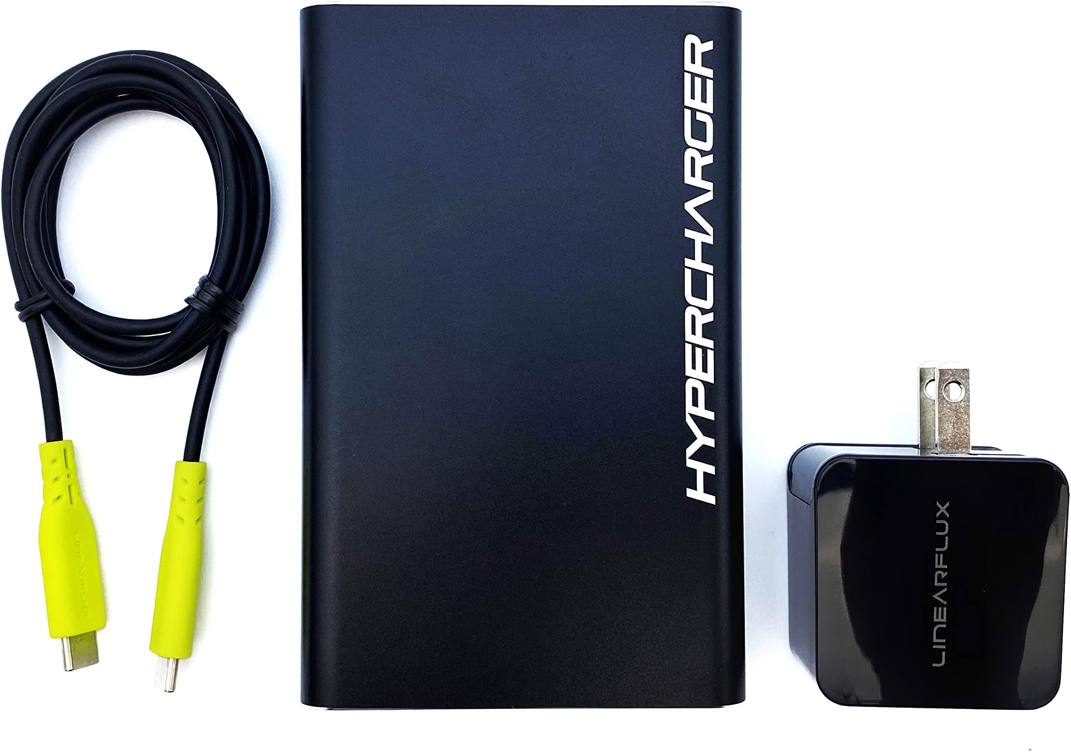 HyperCharger MAX: Ultimate 100W HyperCharger Combo (20,800mAh, 30W PD Wall Charger, 3FT USB-C to USB-C Cable)
