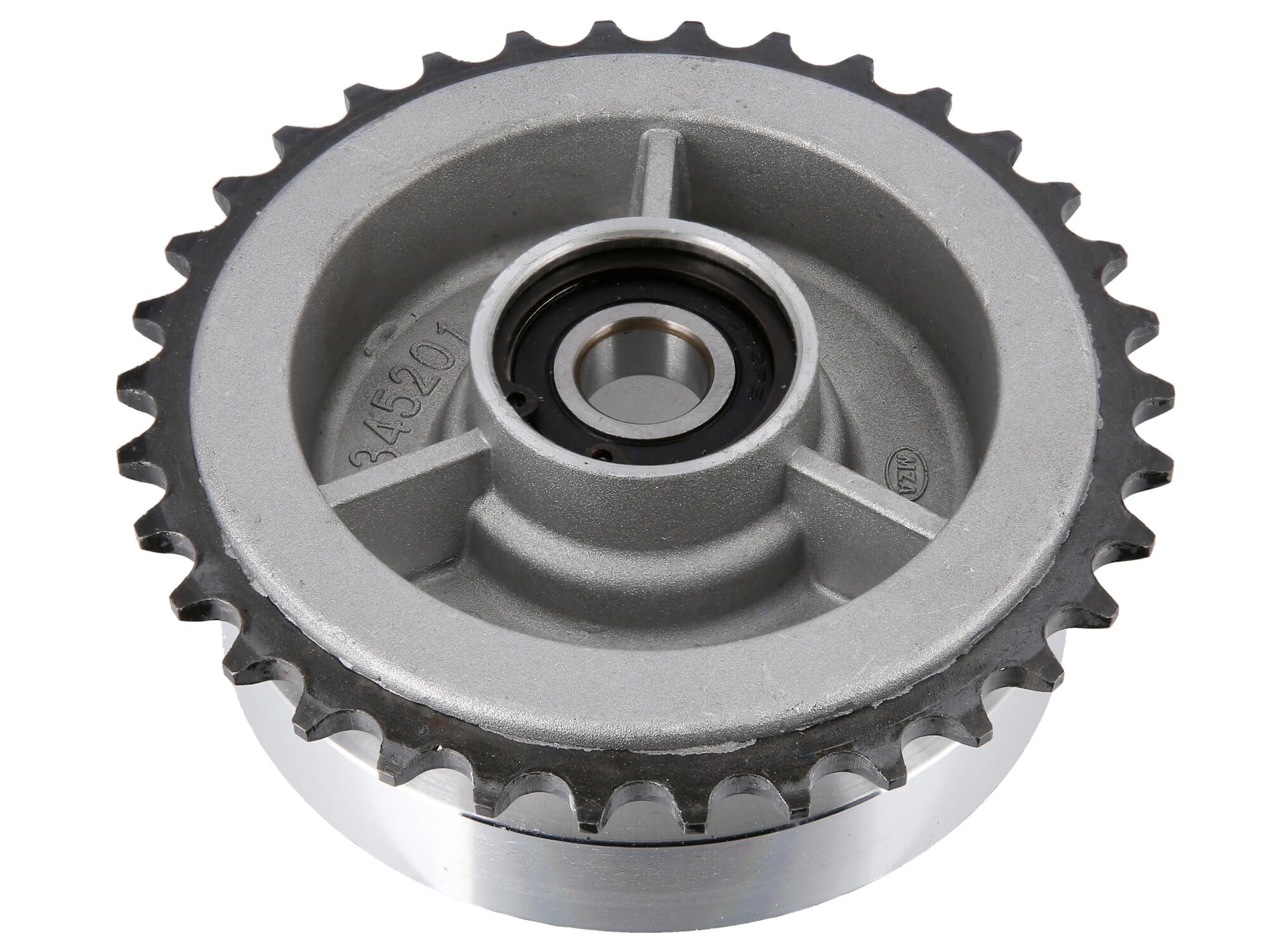 Kettenkit/ Kettensatz mit Kleinteilen - Simson Mokick Star SR4-2, Sperber SR4-3 - Mitnehmer Z=34, Rollenkette 110 Glieder, Antriebskettenrad Z=14