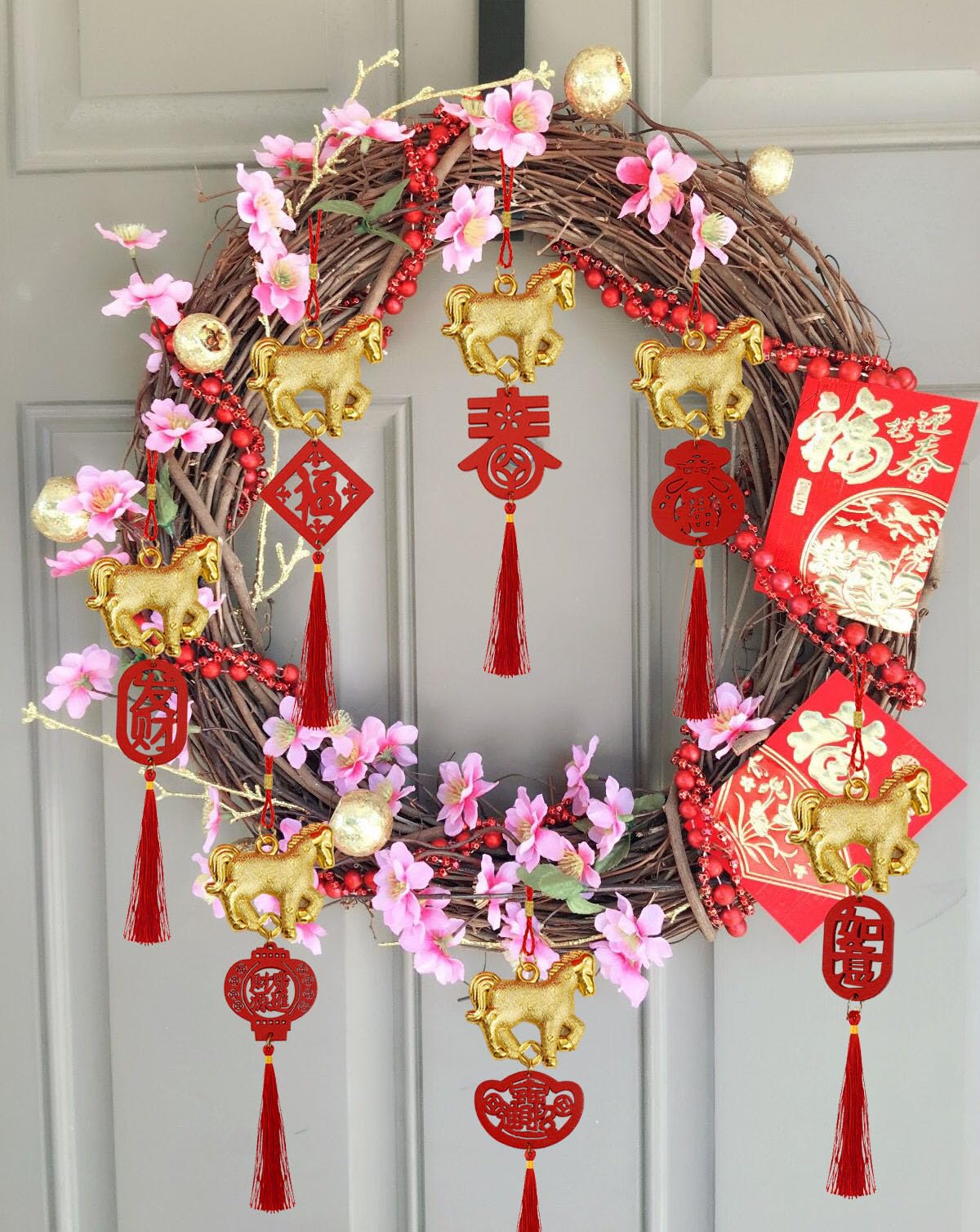 Amazon.com: 8 Pcs Chinese New Year Pendant, 2026 Year of Horse