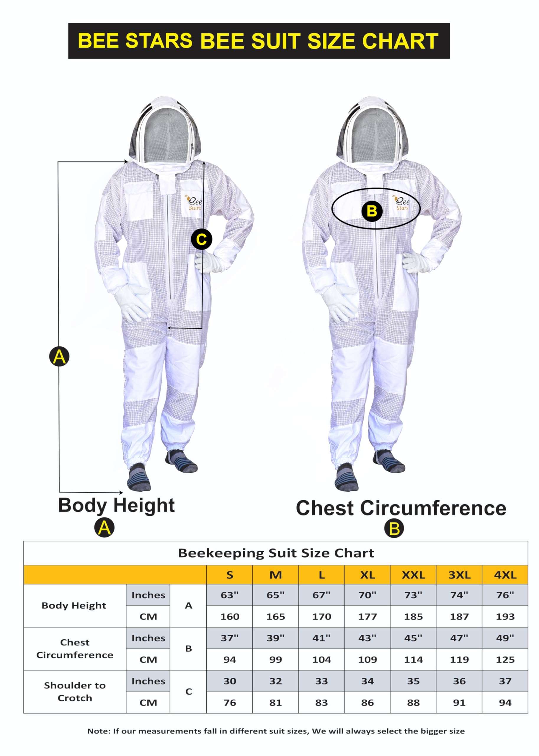 Traje de abeja de 3 capas con velo de esgrima y un par de guantes ventilados a prueba de picaduras, traje de apicultura para apicultores