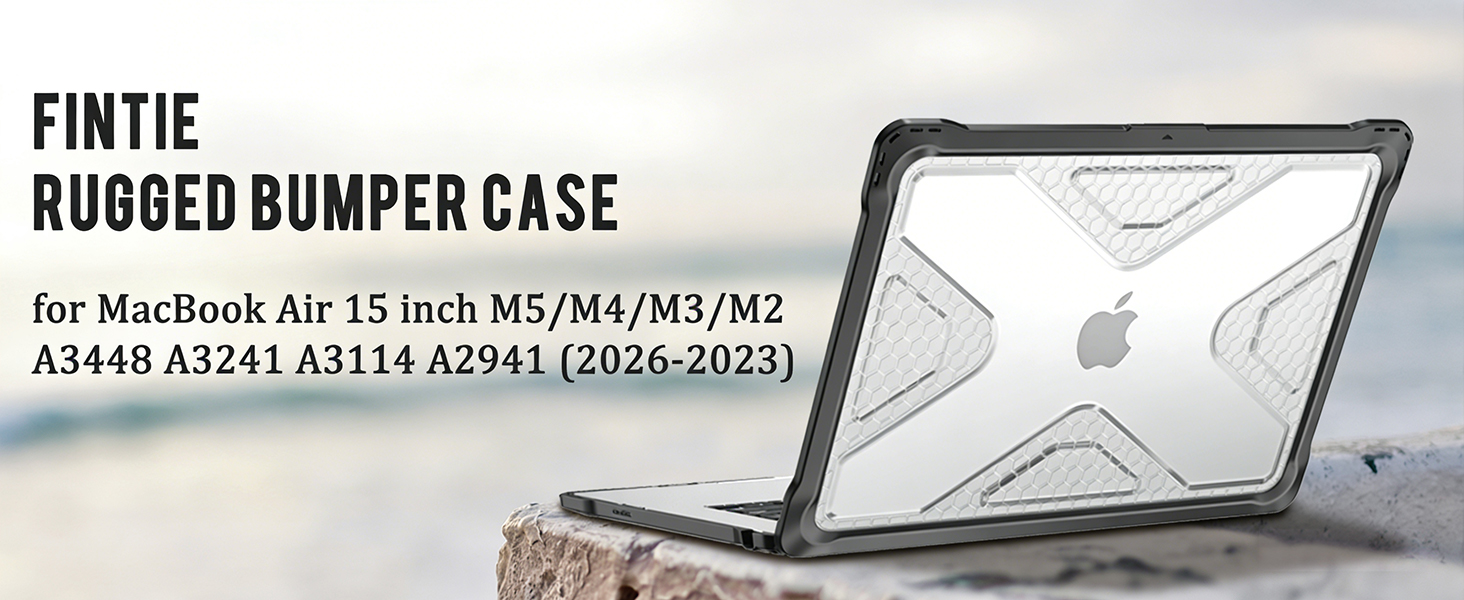 Amazon.com: Fintie Case for MacBook Air 15 Inch A3448 A3241 A3114
