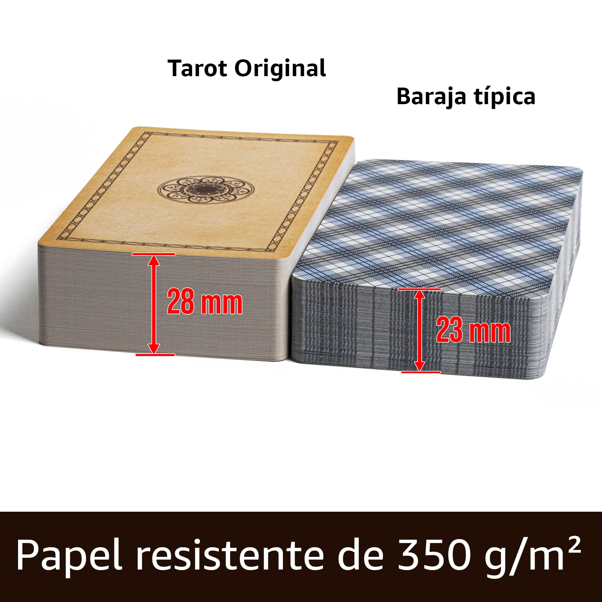 Da Brigh El Tarot Original, Baraja de 78 Cartas, Español