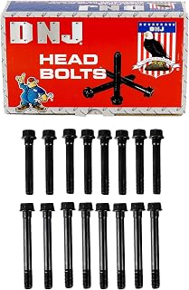 DNJ HBK3107 Head Bolt Kit for 1985-1995 Chevrolet, GMC, Isuzu, Pontiac Camaro, Firebird, S10 2.8L-3.4L V6 12V OHV 173cid