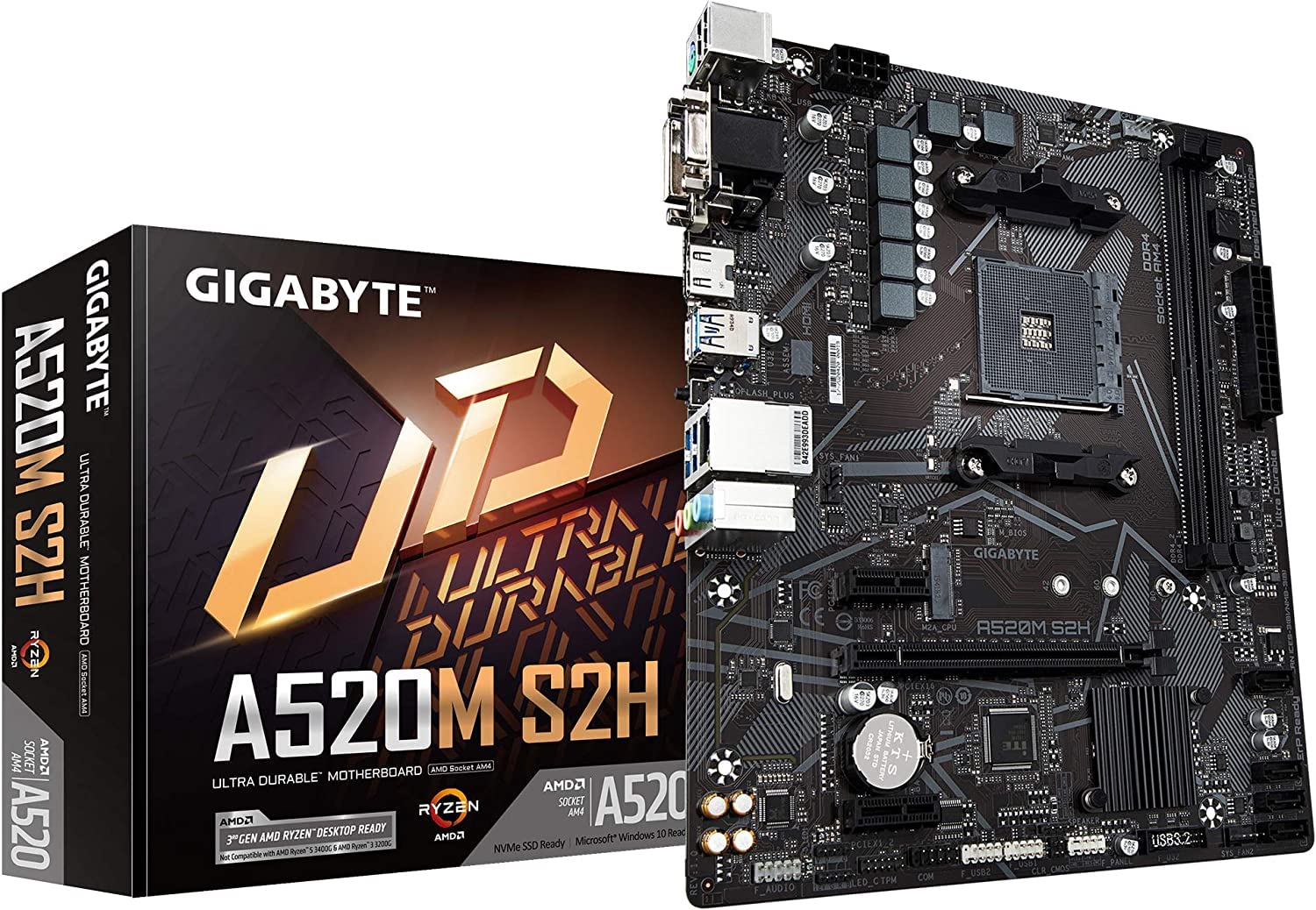 PC GAMING AMD RYZEN 5 4600G 4,20 Ghz - Ram 16 GB - SSD M.2 500 GB - USB 3.0 - WI-FI - Windows 10/11 Professional