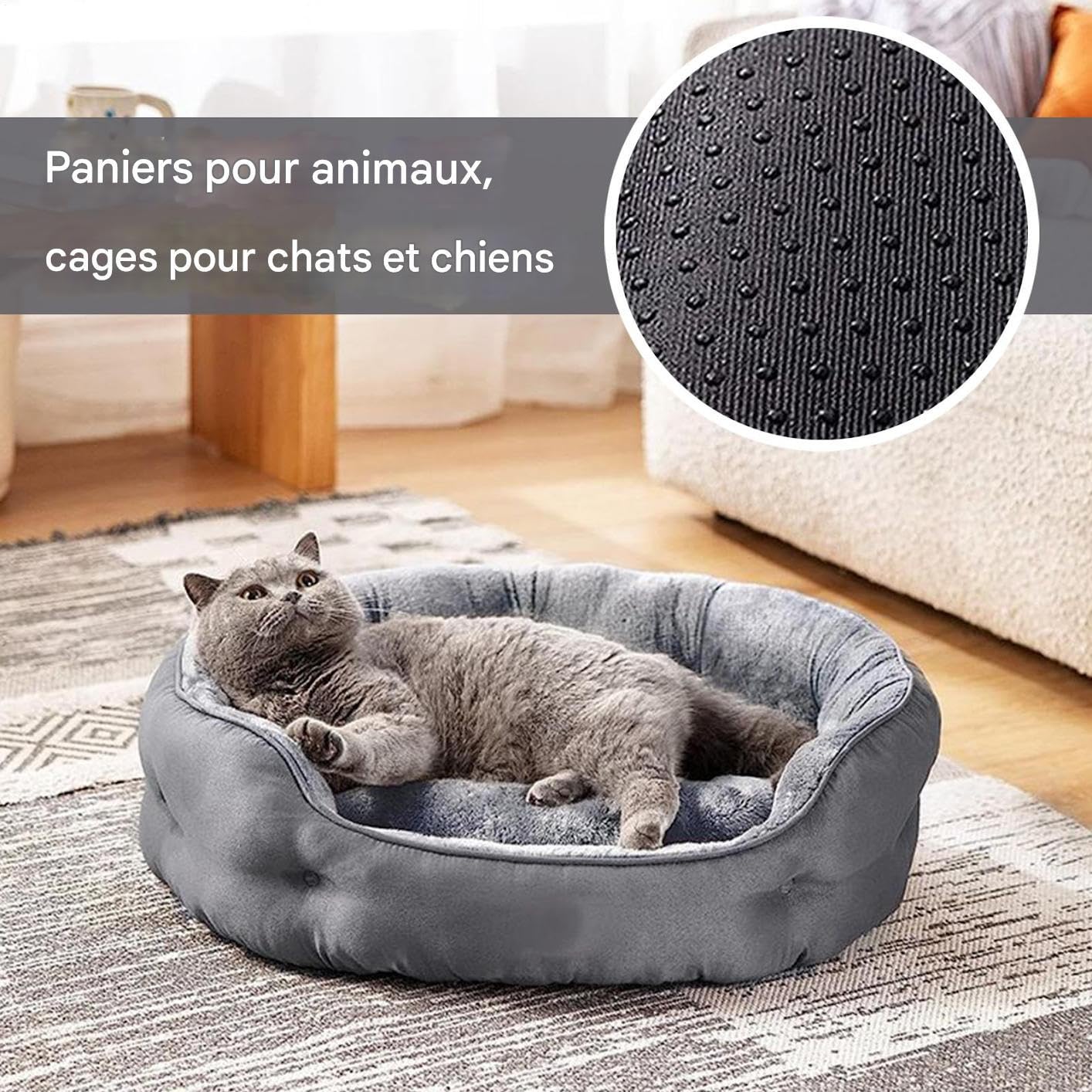 Kocia, Legowisko Małe Duże Antypoślizgowe Legowisko Gniazdo Sofa Zwierzęce
