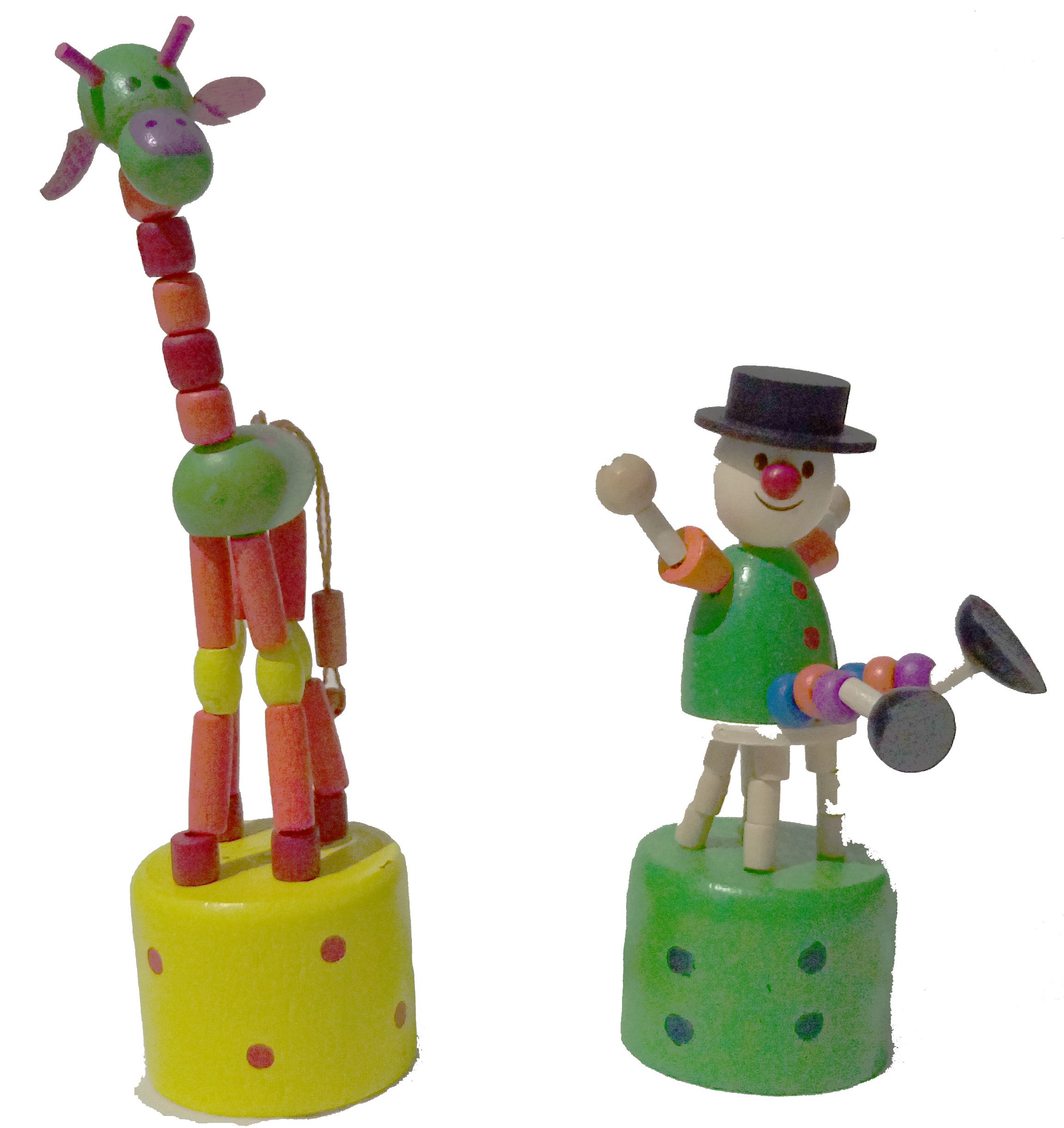 CRAFTS INDIA EMPORIUM Craft India Handcrafted Channapatna Wooden Giraffe&Joker Combo Dolls,Premium Toys- Jodi (Assorted&Multicolored) (B07DFRC2K7) Amazon Price History, Amazon Price Tracker