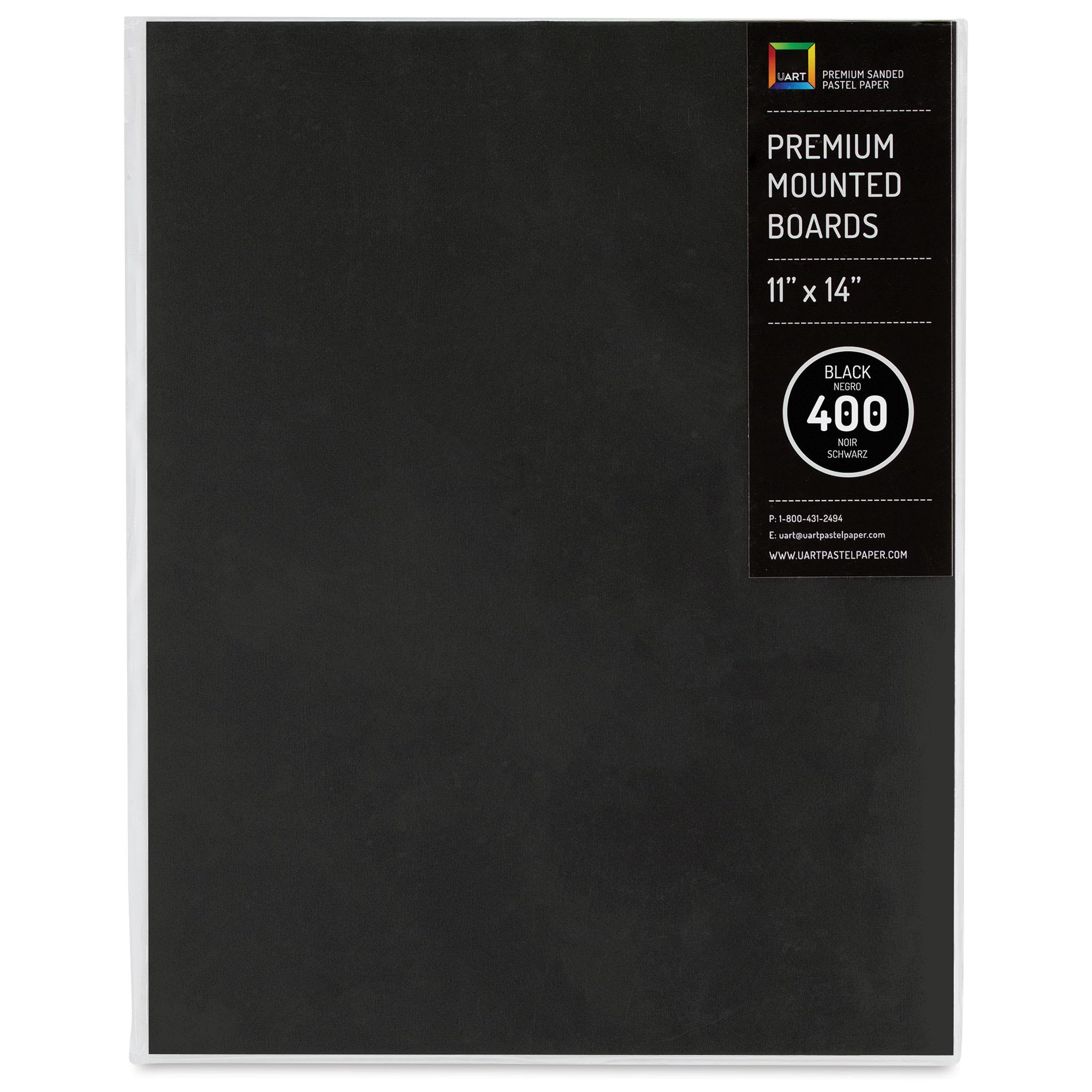 Tablero de arte UART 400 negro de 11x14 para capturar paisajes nocturnos al pastel