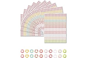 Transparent Swimming Rings Binding Hole Puncher Reinforcement Stickers