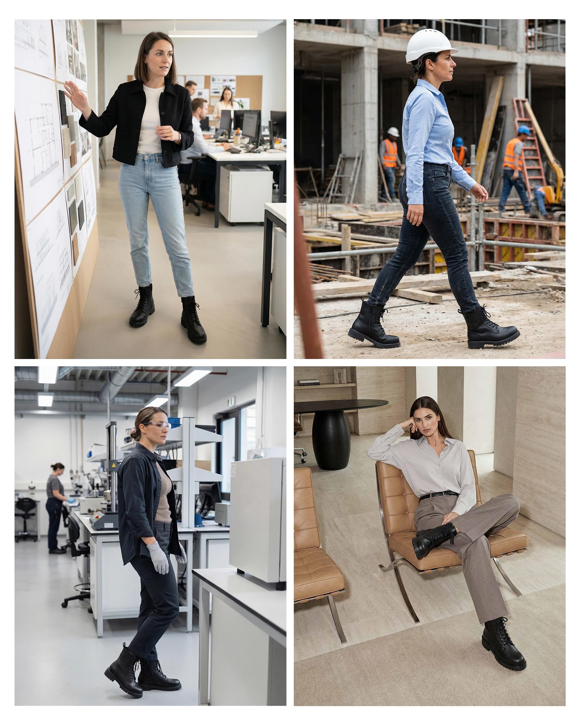 Aurora - Zapatos de seguridad para mujer