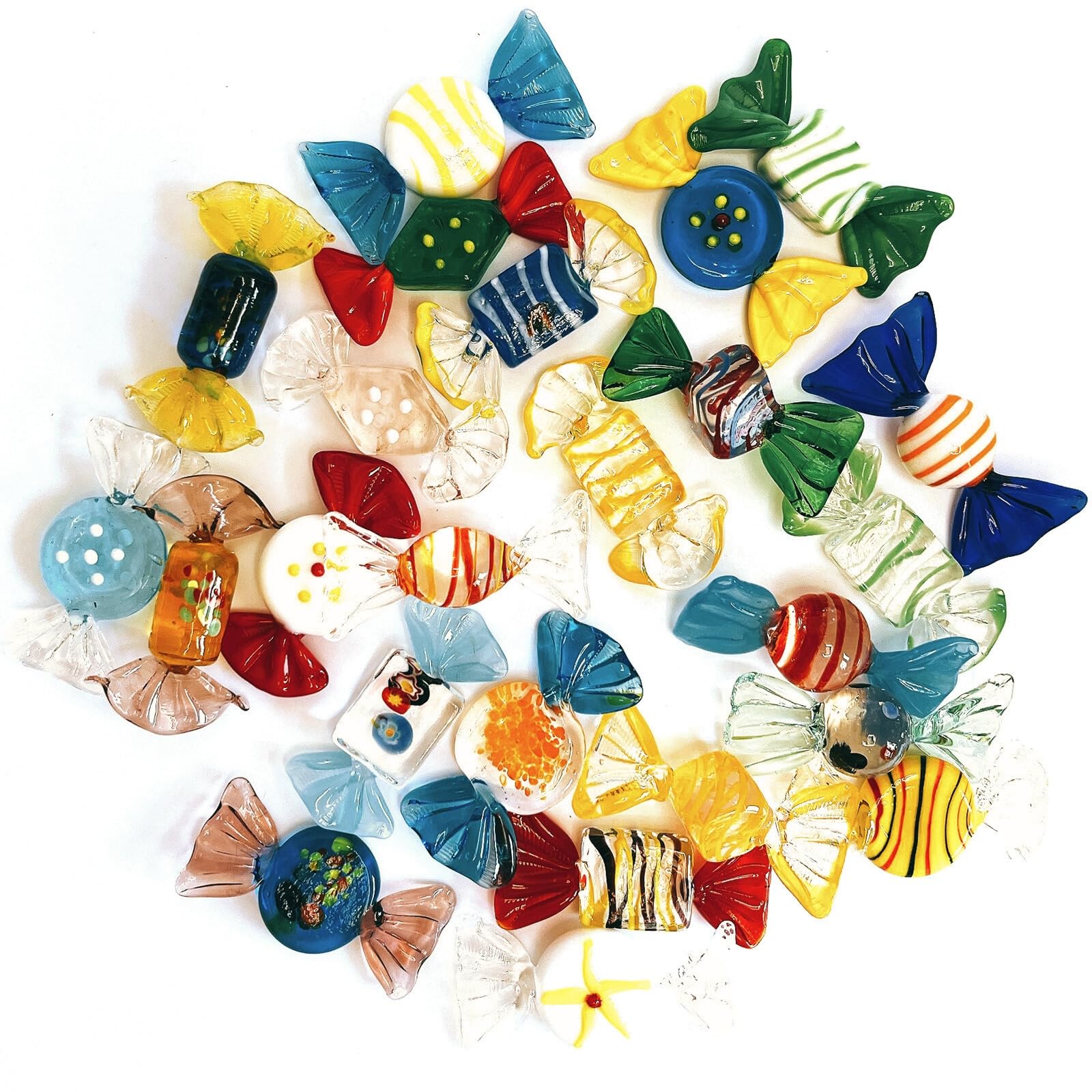 HeguSun Drinkglas met beeldje binnen, handgemaakte Muranoglasfiguren in Stemless glas voor wijn, koude dranken en dranken, 12 oz (kerstman