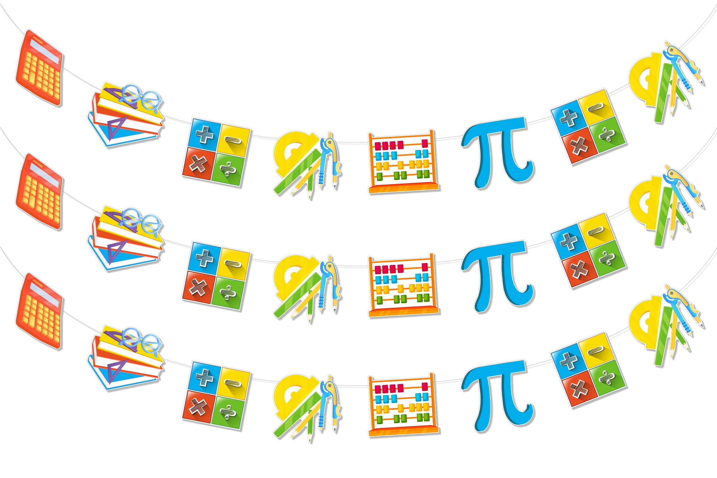 Math Centerpiece Math Party Decorations Colarr 18 Pcs Science Party Decorations Science ...
