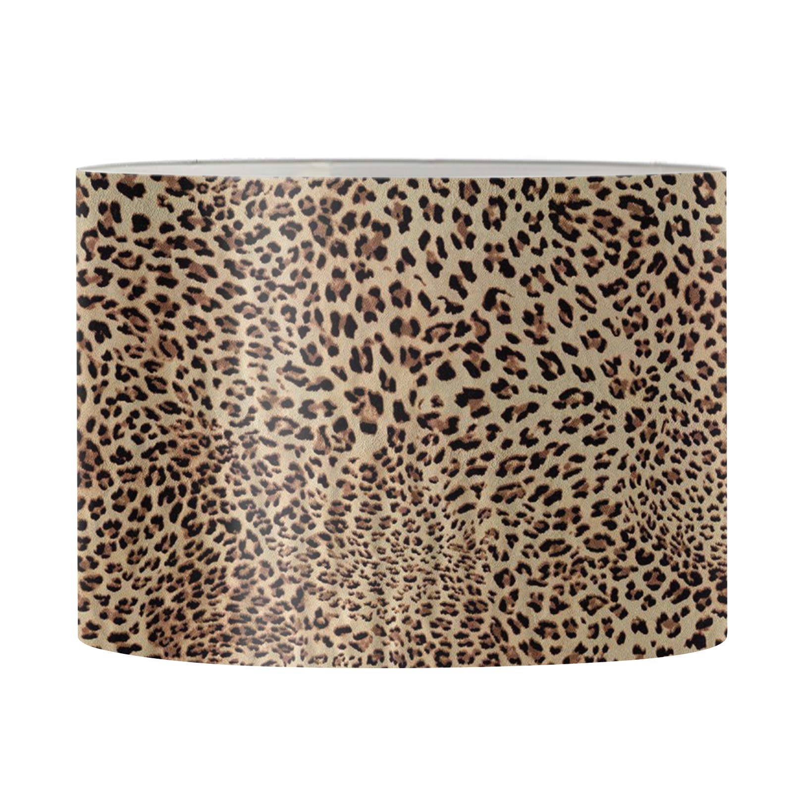 Abat-jour Tambour En Tissu Imprimé Zèbre FANSU - 30x30x20 Cm, Pour Lampes E27/E14/B22, Déco Salon/chambre