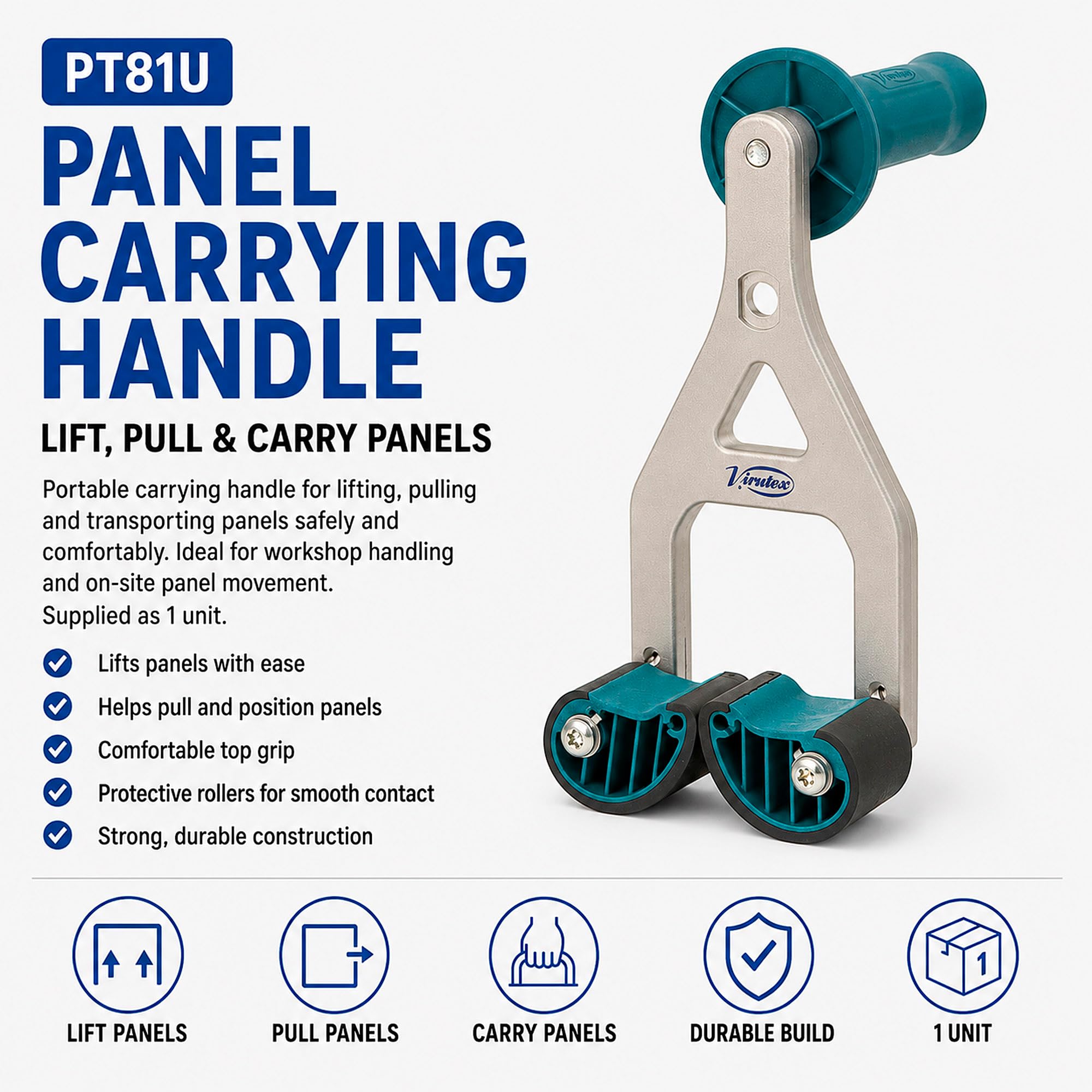 Virutex PT81U Transport Handle