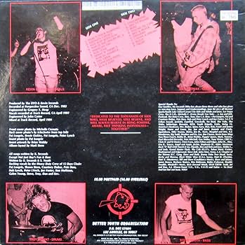 7 SECONDS - THE CREW - BETTER YOUTH ORGANISATION - US1984