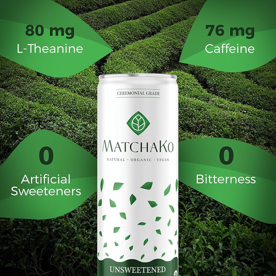 まっちゃ Amazon.com: MatchaKo Unsweetened Matcha Beverage, Organic