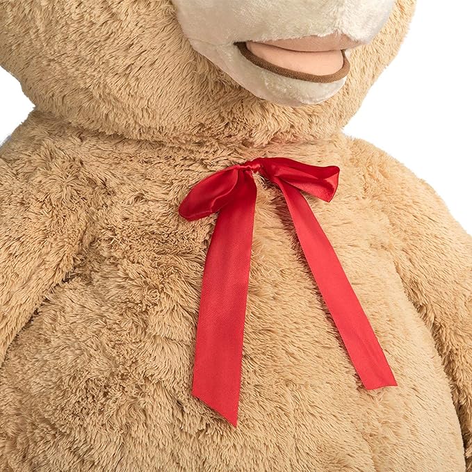HollyHOME Oso de Peluche Gigante 5 pies Marrón Claro miniatura 7