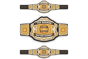 Universal Championship Empowerment: ZABHIBROTHERS Fully Customizable Belt