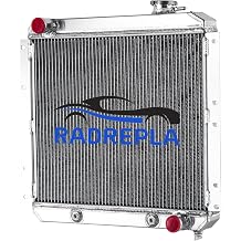 CU180 3 Row Aluminum Radiator for 1958-1984 Toyota Land Cruiser FJ40 FJ45 Series,AT Radiador Downflow Radiators 59 60 61 62 63 64 65 66 67 68 69 70 71 72 73 74 75 76 77 78 79 80 81 82 83