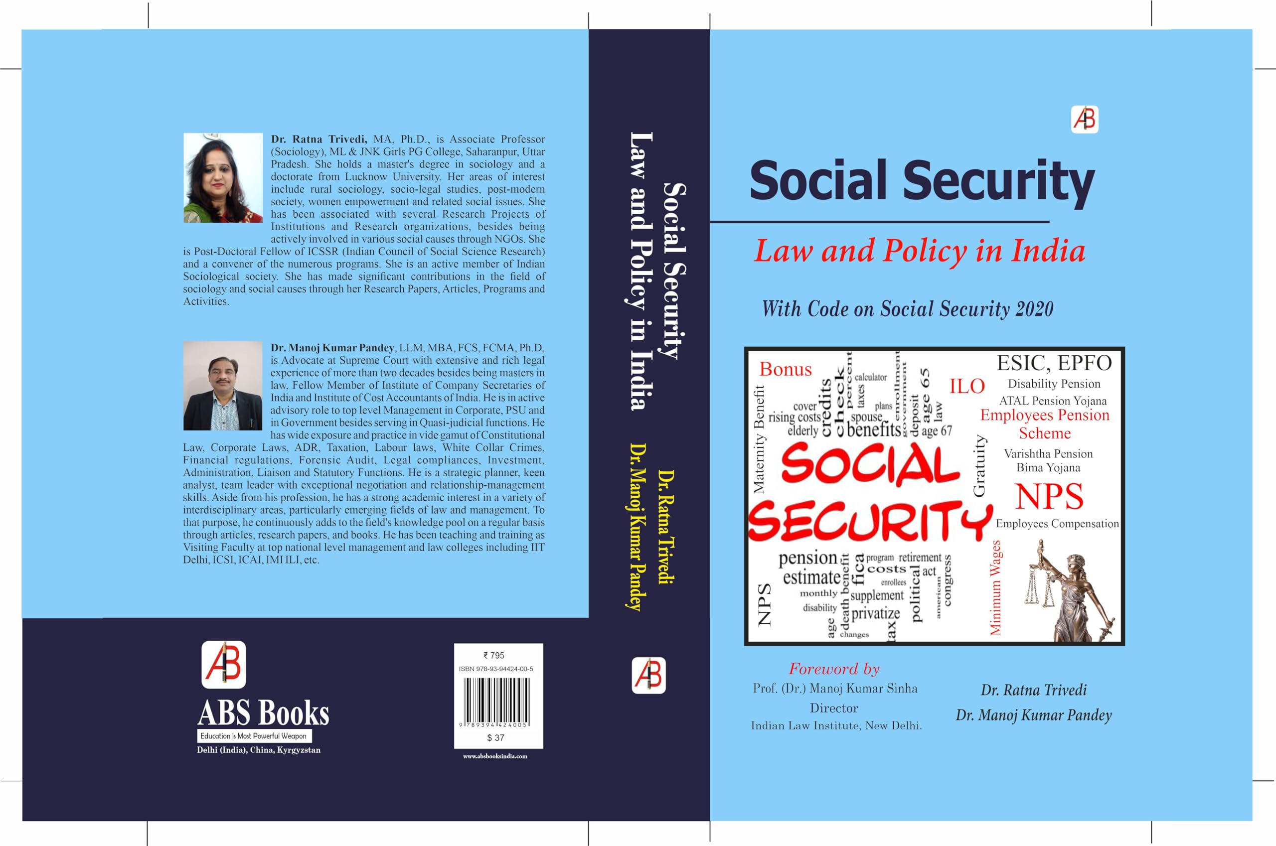 Social Security Law and Policy in India With Code on Social Security 2020