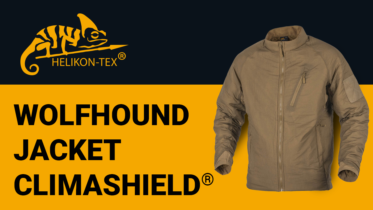 ジャケット・アウター Helikon-Tex Wolfhound jacket Climashield Helikon-Tex Men Wolfhound Jacket Black 2XSmall, Outback Line at
