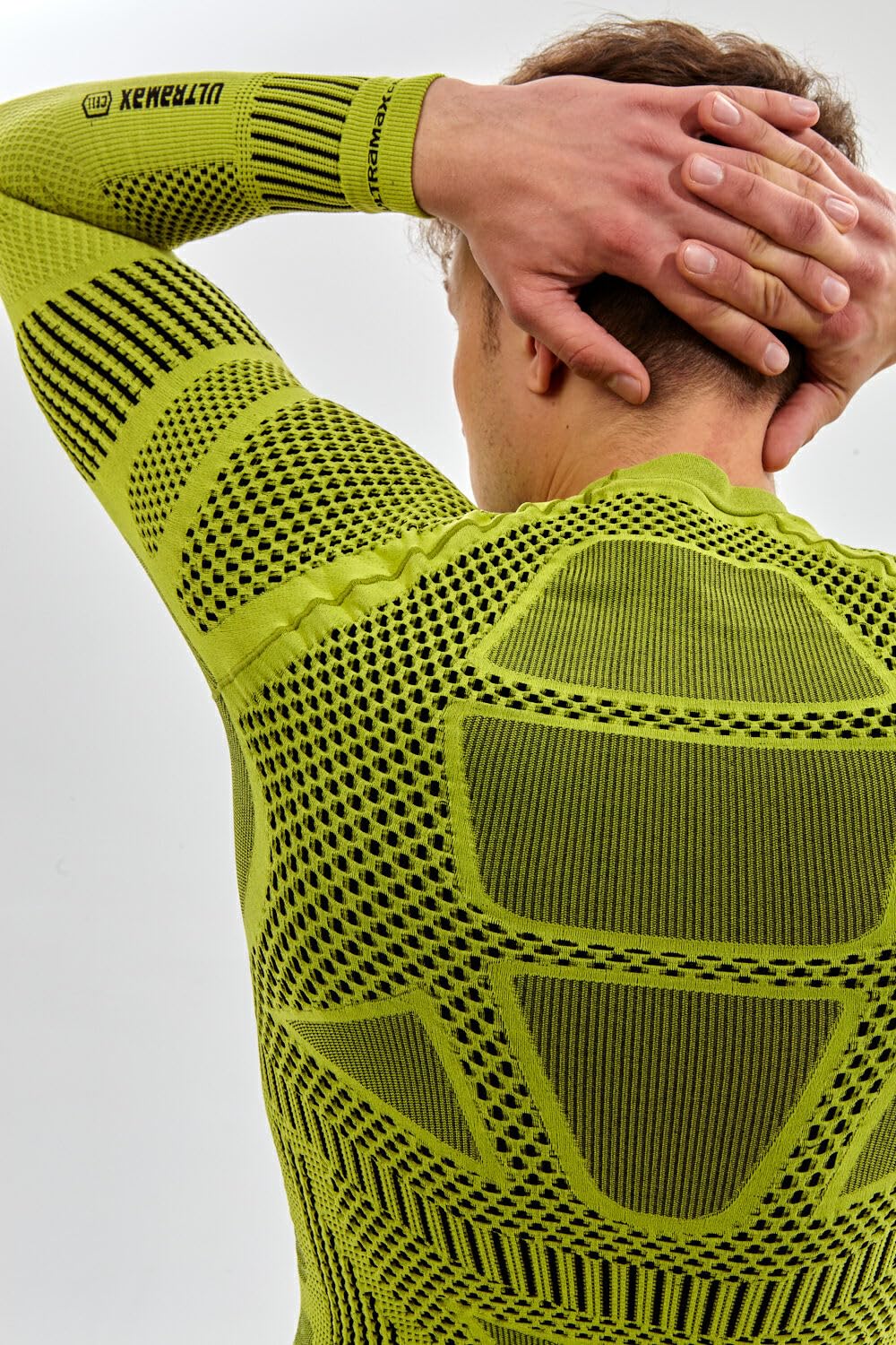 Funktionelle Sportbekleidung Herren Langarm Leichtes Kompressionsshirt