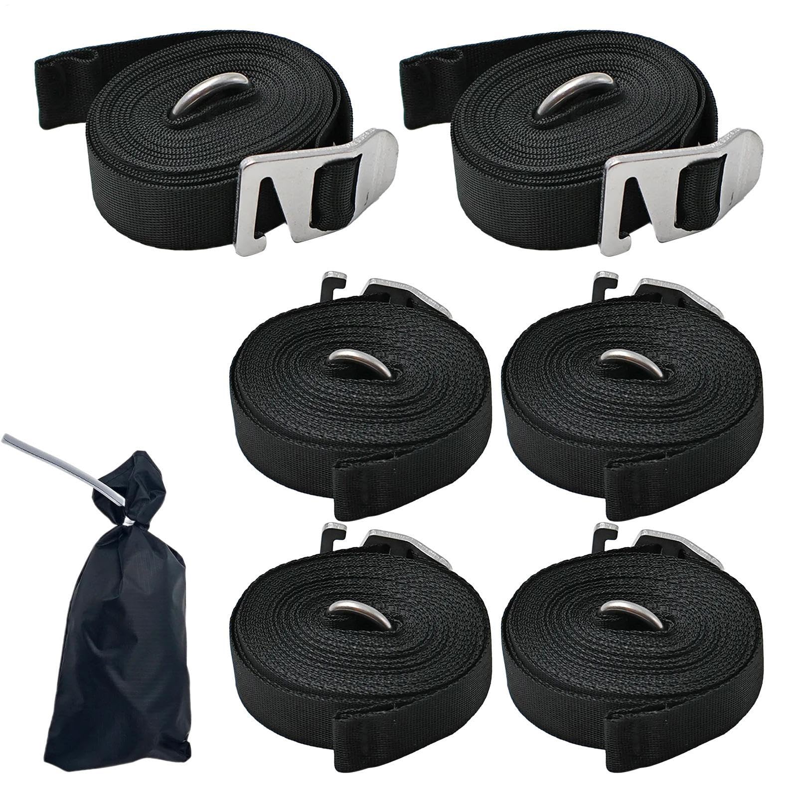 Accessoires pour store de camping car et fixation par corde ajustable de tente extérieure x6