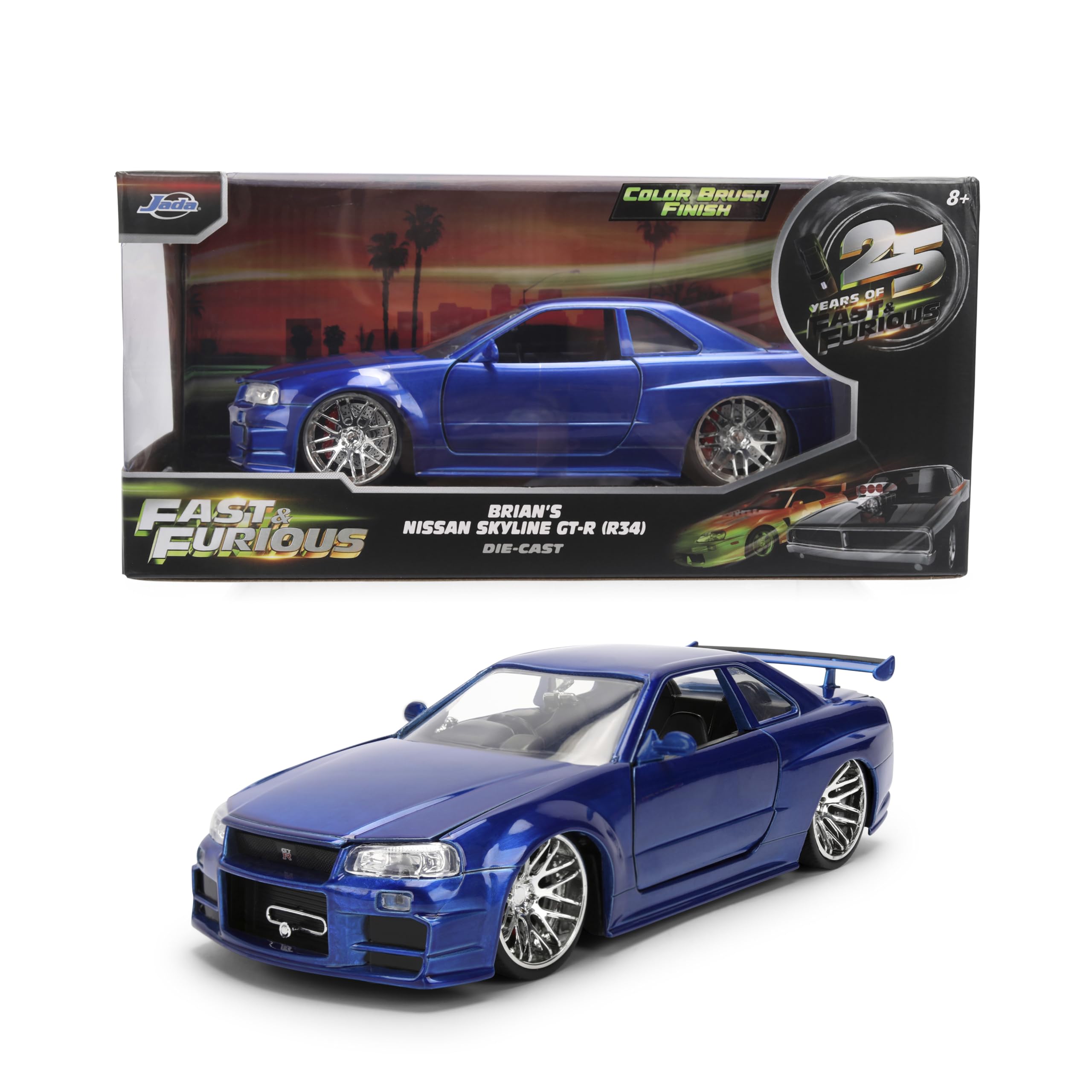 Amazon.com: Jada Toys Fast & Furious 1:24 Scale Anniversary