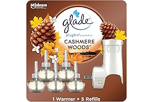 Glade PlugIns Cashmere Woods Essential Oils for Home and Bathroom
