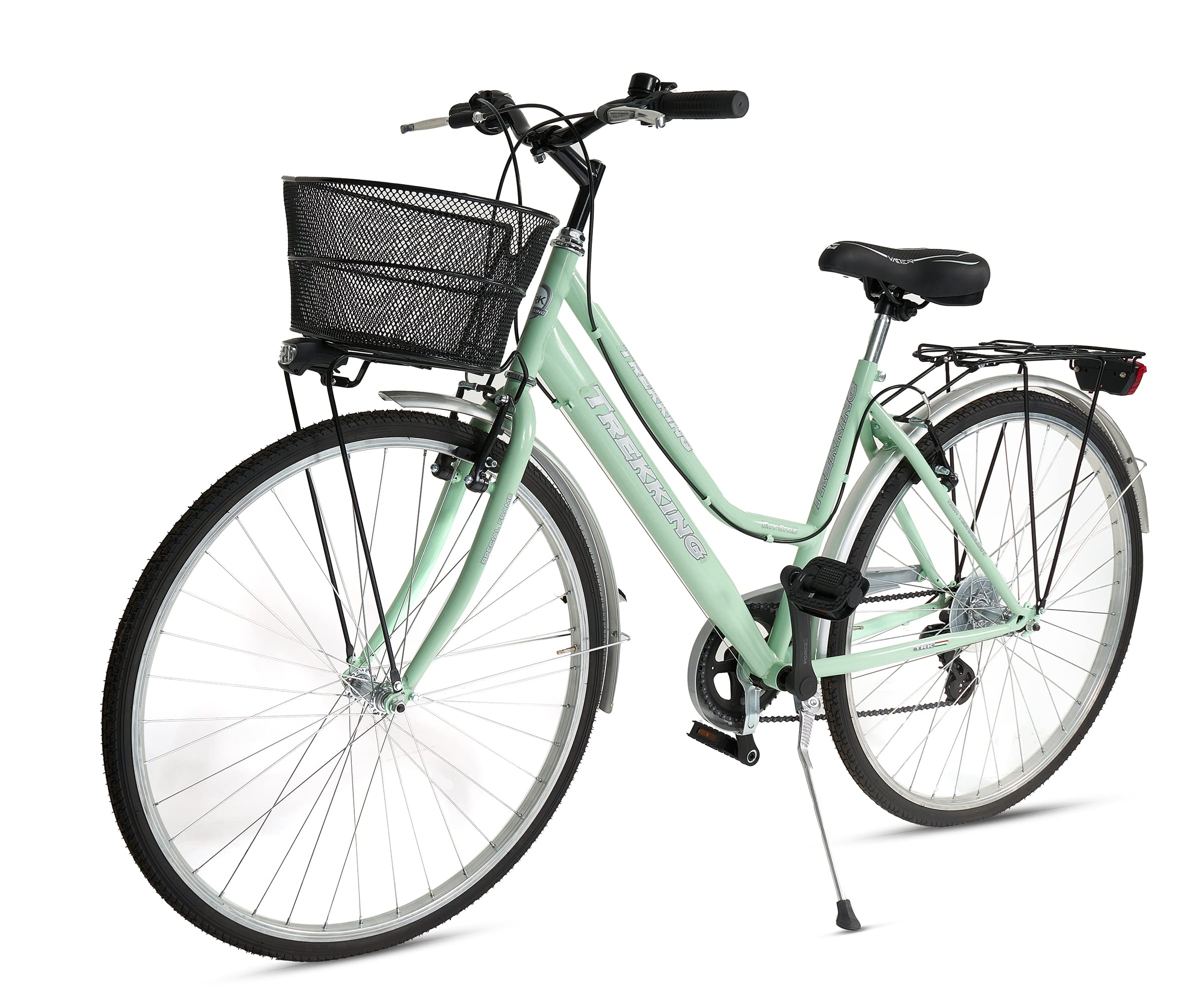 Triciclo Per Adulti Futchoy 24 Pollici - 6 Marce, Con Cestino, Sedile Regolabile - Foto 6