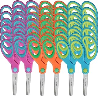 Kids Scissors Bulk, Woswel 36 Pack Safety Blunt Tip Student Scissors, 5 ...