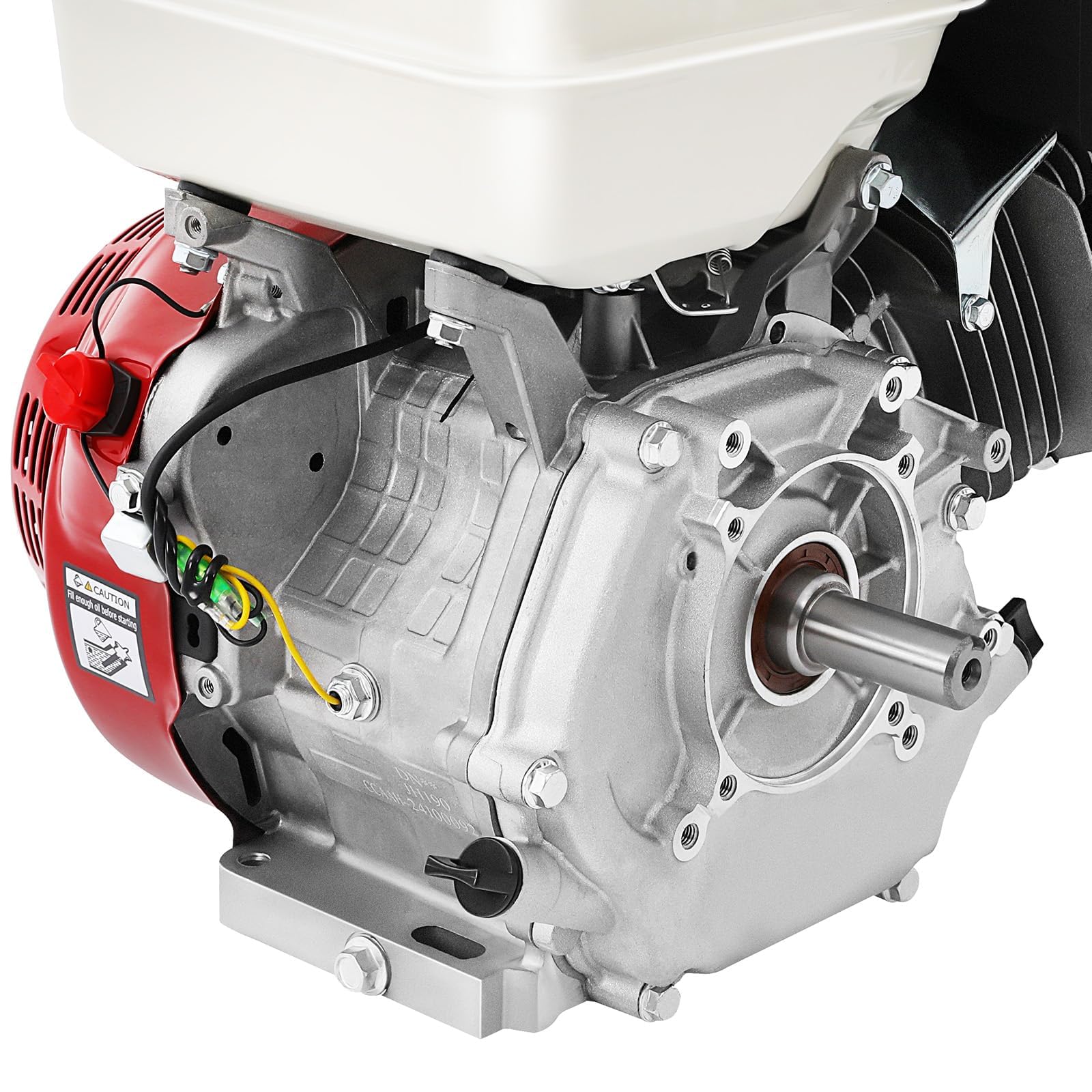 Motores de 4 tiempos Motor de kart, motor de gasolina de 15 CV, motor estacionario, motor industrial, de cuatro tiempos refrigerado por aire, kart de 420cc