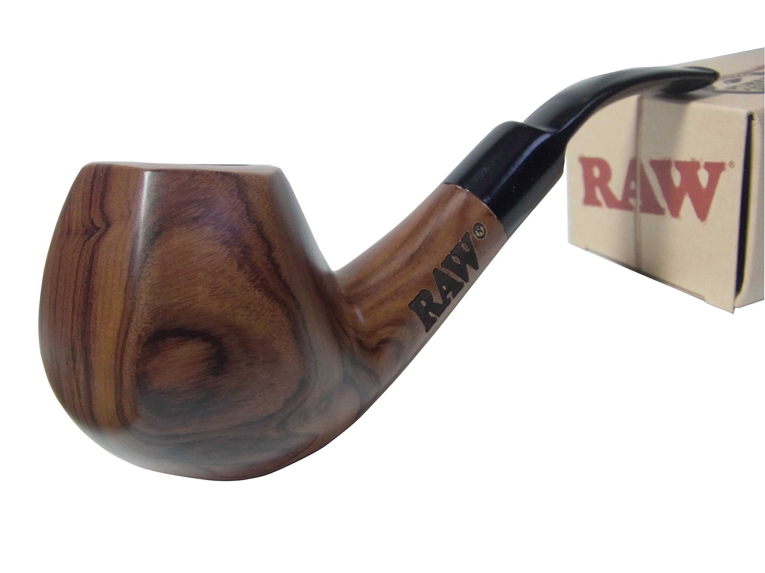 Amazon.co.jp: RAW ロウ PIPE 木製パイプ ハンドメイド品 hand carved 