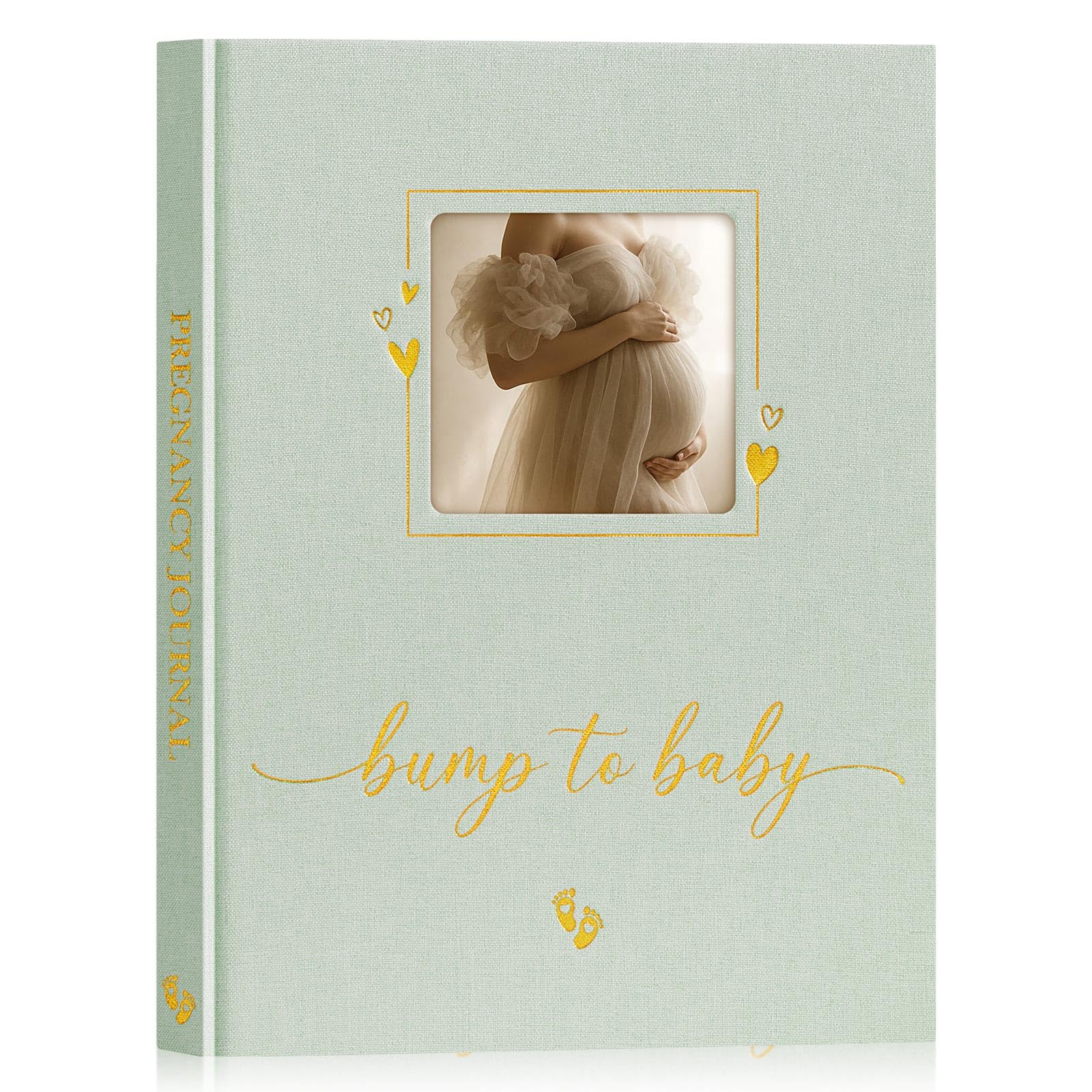 Lanpn My Pregnancy Journal Memory Book for First Time Mom 156 Page Pregnant Announcement Must Have Planner
