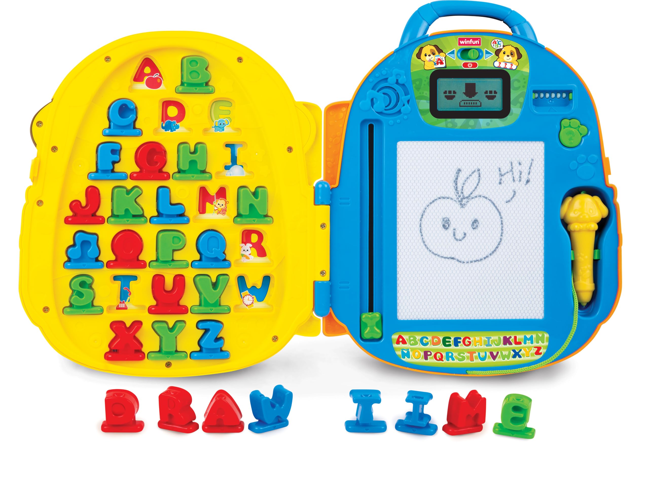Amazon.com: Winfun Lil Learner Alphabet Backpack for Toddlers 3+