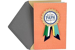Hallmark Spanish Father's Day Card with Badge