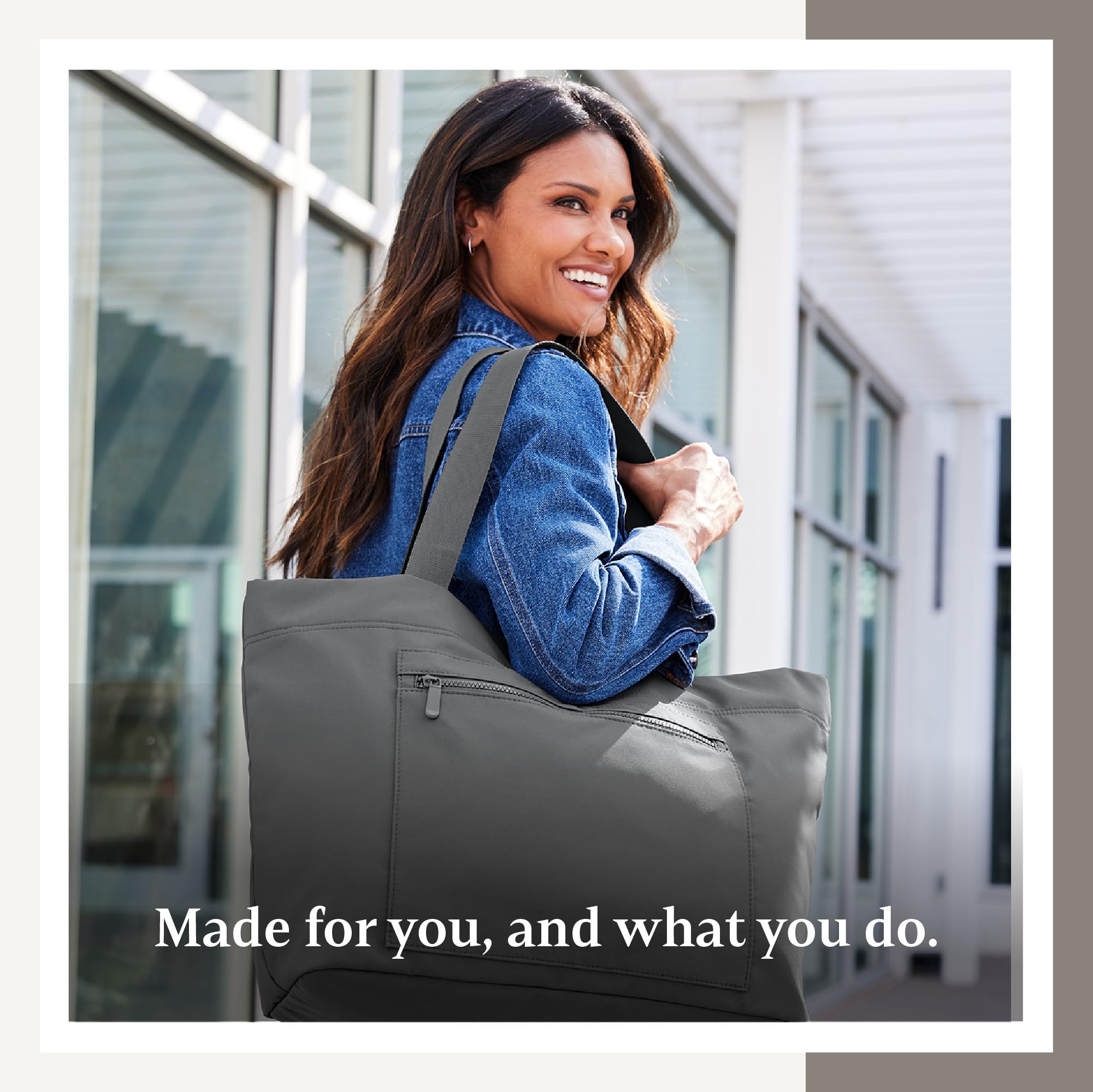 Port Authority Fast Break Cinch Pack. BG613, Deep Smoke, OSFA