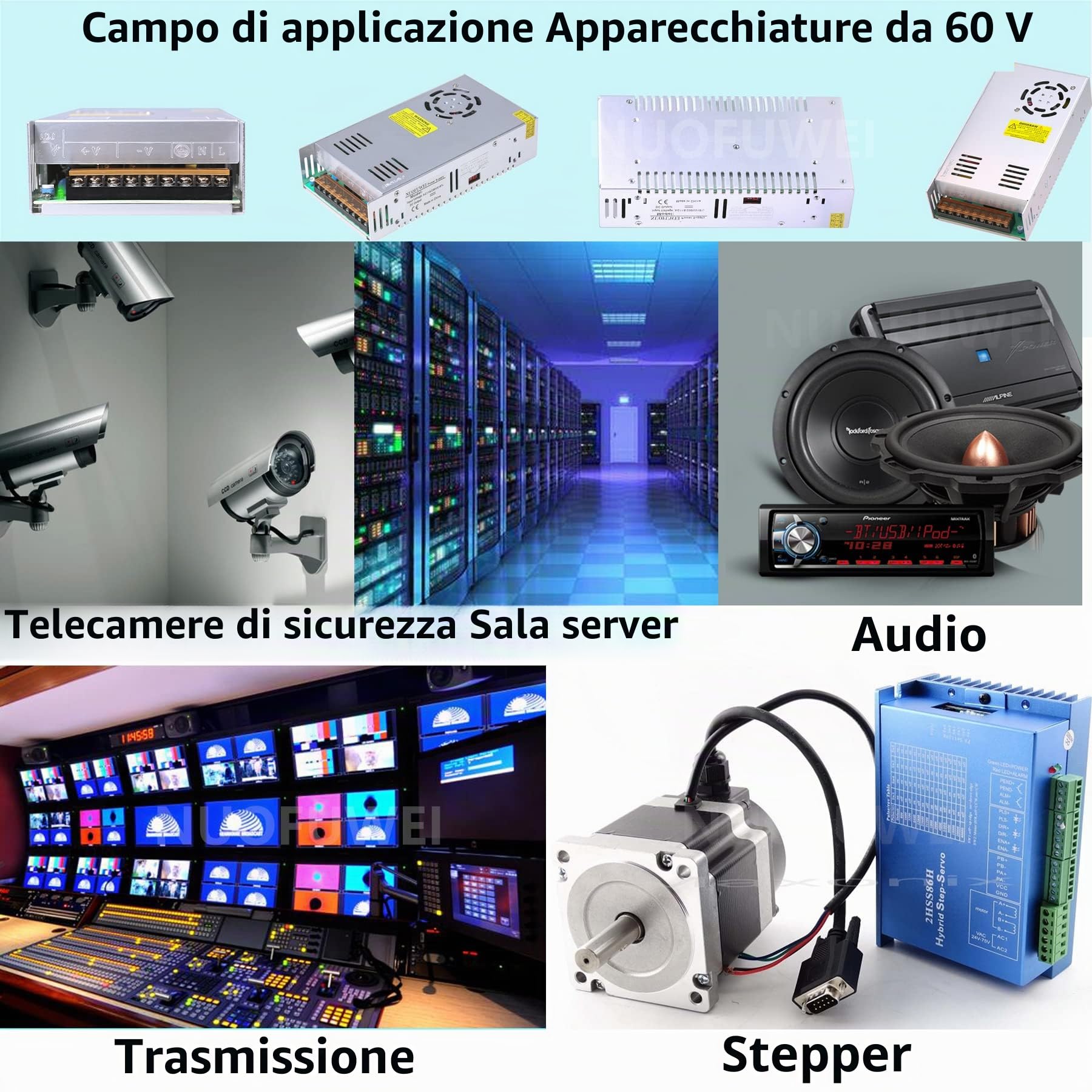 DC 60V 10A 600W Alimentatore Trasformatore 230V/110 AC to DC 60v 600Watt Interruttore Alimentatore Per 10A 600W Drive Sensor System Lamp Meter Controller Servos Motore Elettrico