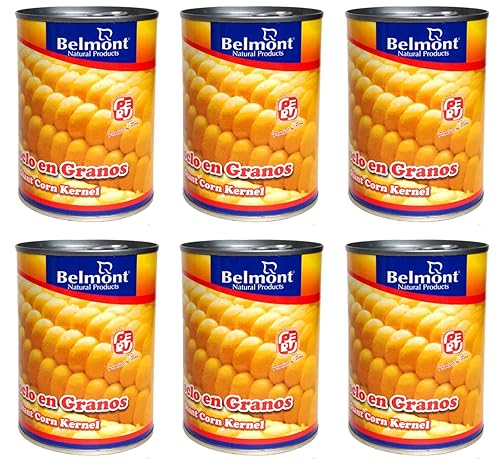 Choclo desgranado del Perú 6 latas de 20 oz c/u