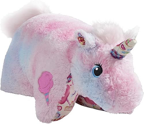 Pillow Pets Juguete de peluche de unicornio de algodón perfumado dulce de 18 pulgadas