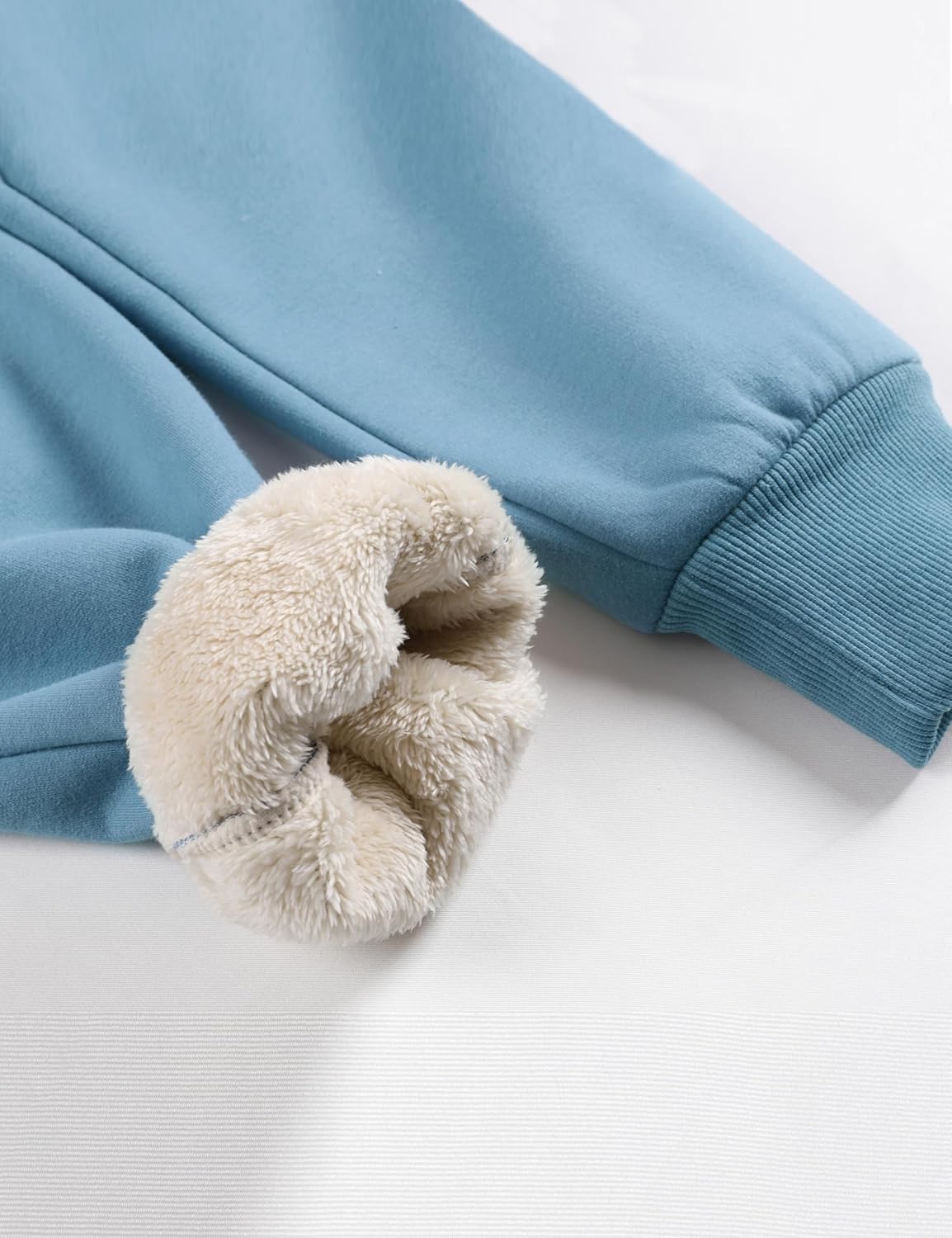 Yeokou Women's Warm Sherpa Lined Athletic Sweatpants Jogger Fleece Pants - Image 5